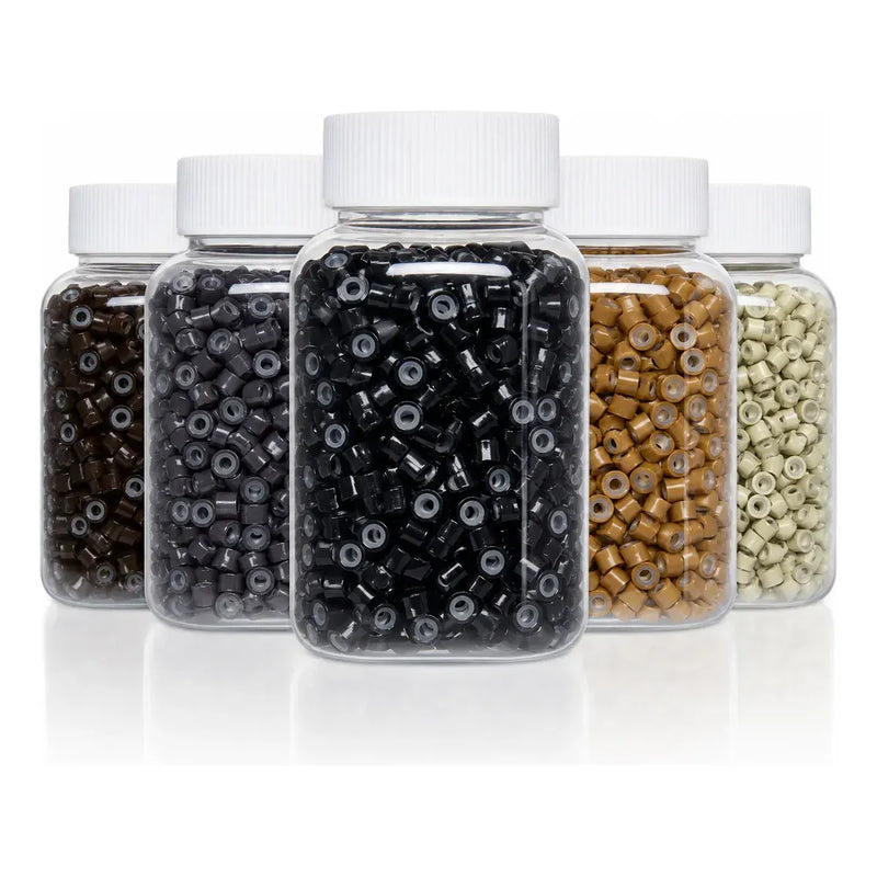 Bote Jumbo Grapas Microchip para Extensiones 1000 Piezas